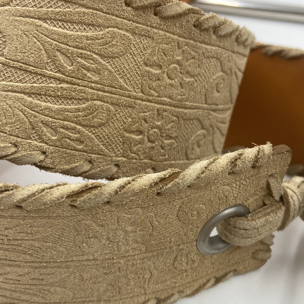 Lauren Ralph Lauren sz M Leather Belt - Picture 2 of 12